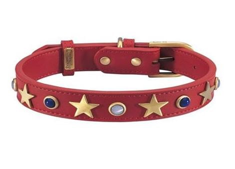 Geniune Leather Heavy Duty D Ring Adjustable Medium And Large Puppy And Pet Dog Collars