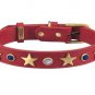 Geniune Leather Heavy Duty D Ring Adjustable Medium And Large Puppy And Pet Dog Collars
