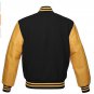 L size Golden And Black Letterman/Baseball/Club/High School/Custom Made Varsity Jacket