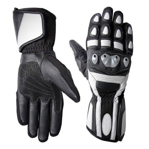 M Men Motorcycle Gloves Genuine Leather Warm Winter Full Finger  Knuckle protection motorbike Glove