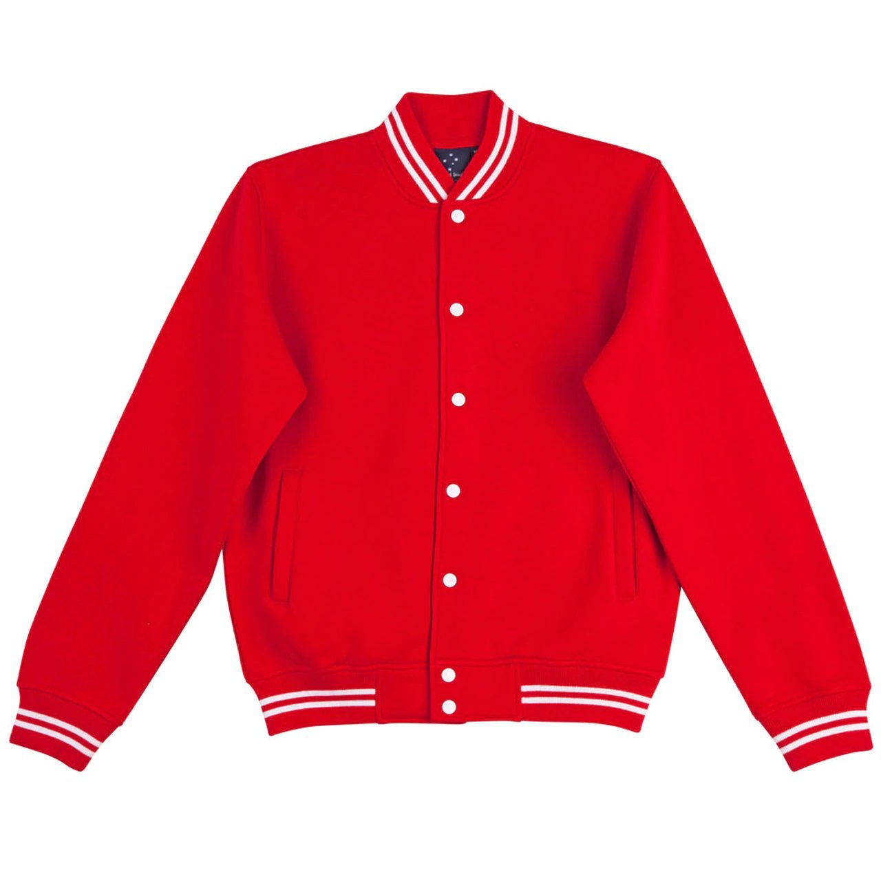 S size Red Wool Letterman/Baseball/Club/High School/Custom Made Varsity JacKet