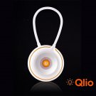 Qlio LED Rechargeable And Dimmable Table Lamp with Touch Sensor Control. [Color: Orange]