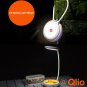 Qlio LED Rechargeable And Dimmable Table Lamp with Touch Sensor Control. [Color: Orange]