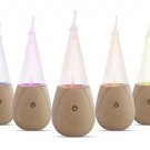 Ziba - Nebulizing, Negative Ion, Glass / Wood Aromatherapy Diffuser