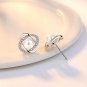 Pearl earrings female temperament earrings silver-plated earrings female ear clip