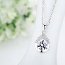 Temperament female jewelry fashion silver plated women's jewelry faith pendant necklace