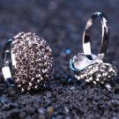 Full diamond open ring female fashion personalized jewelry accessories jewelry