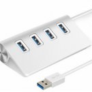 Aluminum alloy USB3.0 beveled 4-port HUB hub
