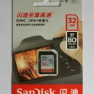 SanDisk SLR camera SD memory card 32G SD card High speed SDXC