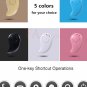 Mini Wireless Bluetooth Earphone ear Sports with Mic Earbuds Handsfree Headset E