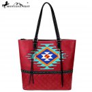 MW748-8113 Montana West Embroidered Collection Tote