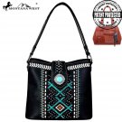MW690G-918 Montana West Aztec Collection Concealed Carry Hobo