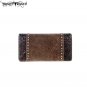 TR68-W010 Trinity Ranch Tooled Collection Secretary Style Wallet