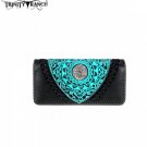 TR66-W018 Trinity Ranch Tooled Collection Wallet/Wristlet