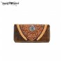 TR66-W018 Trinity Ranch Tooled Collection Wallet/Wristlet