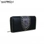 TR65-W010 Trinity Ranch Tooled Collection Secretary Style Wallet