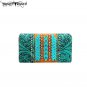 TR70-W010 Trinity Ranch Tooled Collection Secretary Style Wallet