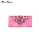 MW700-W002 Montana West Embroidered Collection Wallet