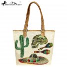 MW736-9318 Montana West Cinco Collection Canvas Tote Bag
