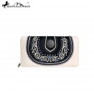 MW712-W010 Montana West Concho Collection Secretary Style Wallet