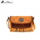MW708-810 Montana West Concho/Fringe Collection Crossbody Bag