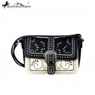 MW696-8360 Montana West Buckle Collection Crossbody Bag