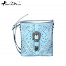 MW687-8360 Montana West Buckle Collection Crossbody Bag