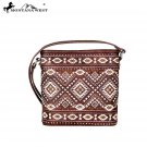 MW709-8360 Montana West Aztec Collection Crossbody Bag