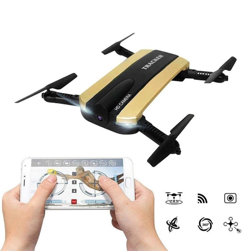 WiFi Foldable HD Camera Drone The Tracker (GOLDEN)