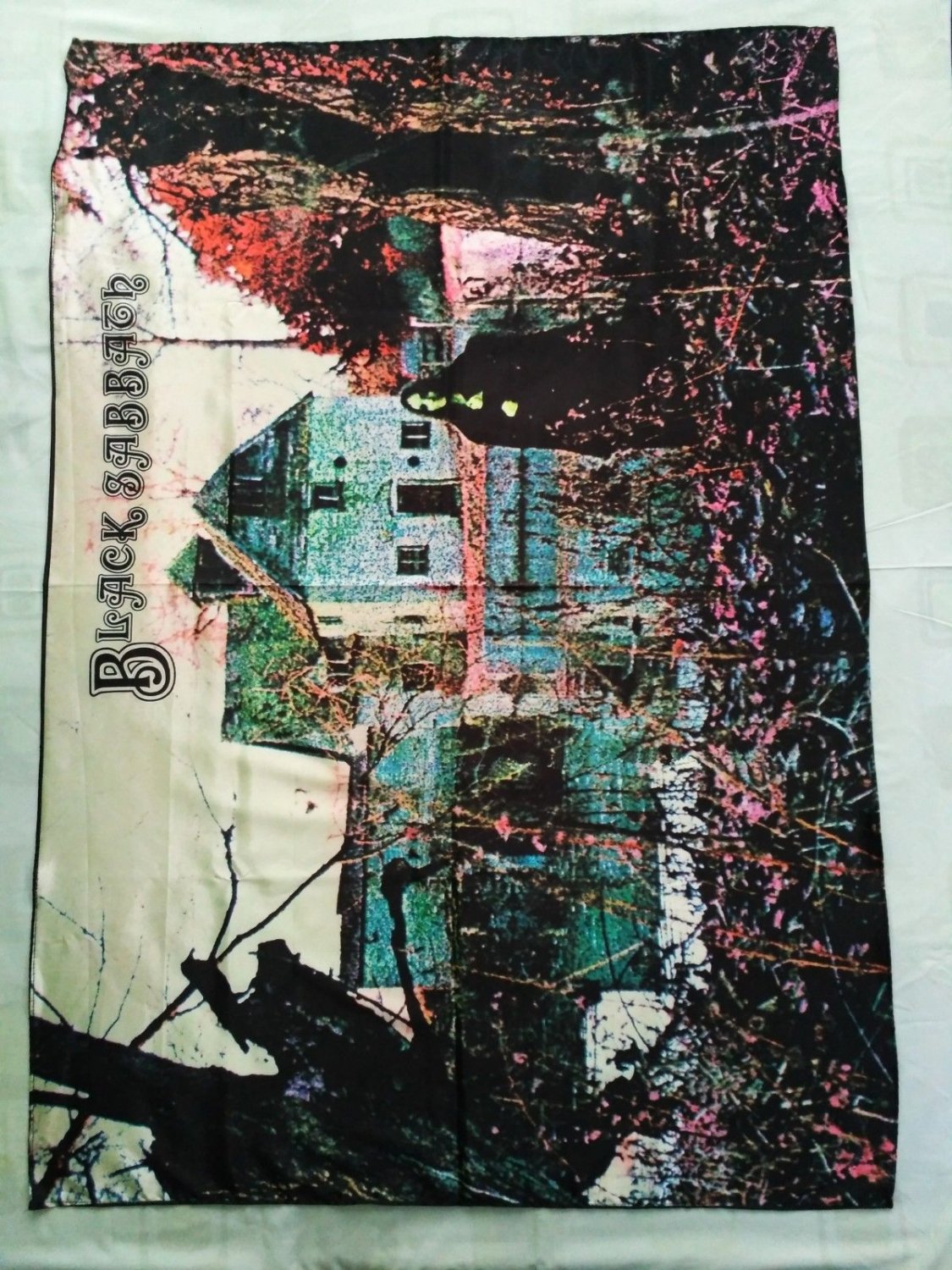 BLACK SABBATH - Black Sabbath FLAG Heavy METAL cloth poster Ozzy Osbourne