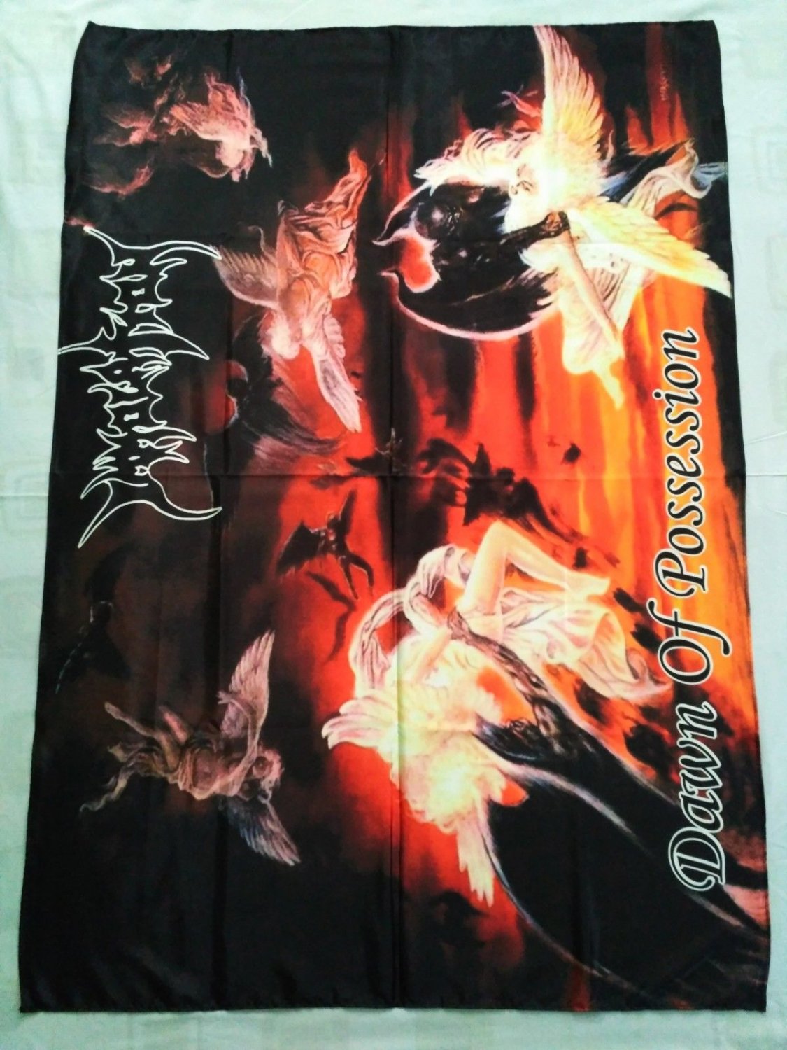 IMMOLATION - Dawn of possession FLAG Death METAL cloth poster Bolt thrower