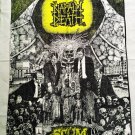 NAPALM DEATH - Scum FLAG Death METAL cloth poster Bolt Thrower Grindcore