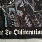 NAPALM DEATH - From enslavement to obliteration FLAG Death METAL cloth poster