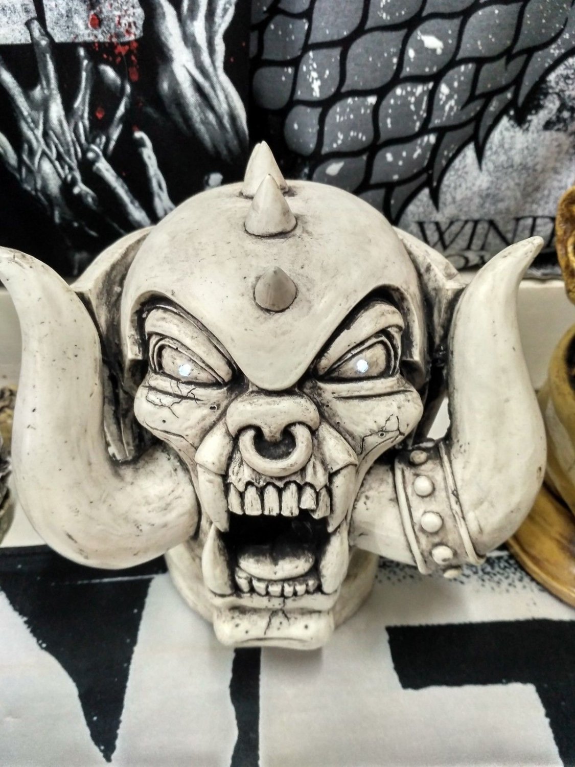 MOTORHEAD - England SCULPTURE - statue - bust Heavy thrash metal
