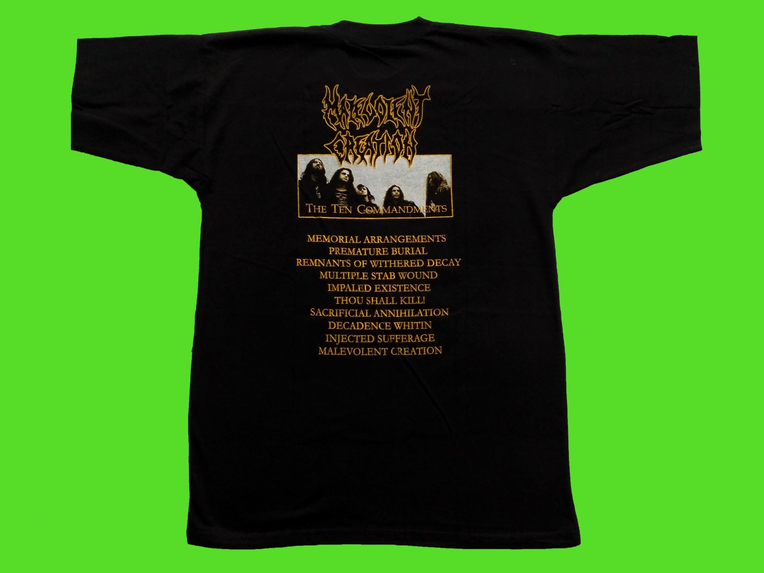 malevolent creation shirt