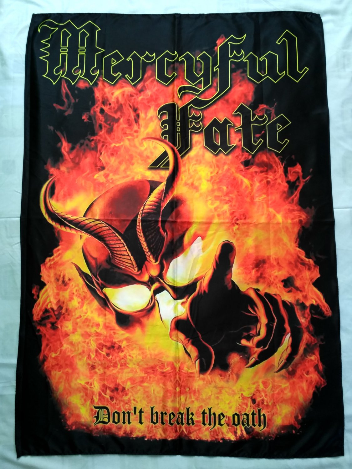 MERCYFUL FATE - Don't break the oath FLAG Heavy metal cloth poster King Diamond