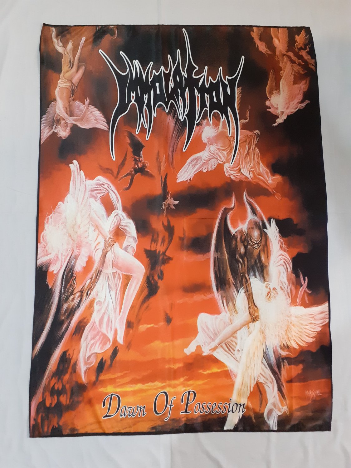 IMMOLATION - Dawn of possession FLAG Heavy death metal cloth poster