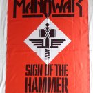 MANOWAR - Sign of the hammer FLAG cloth POSTER Banner Heavy Power METAL