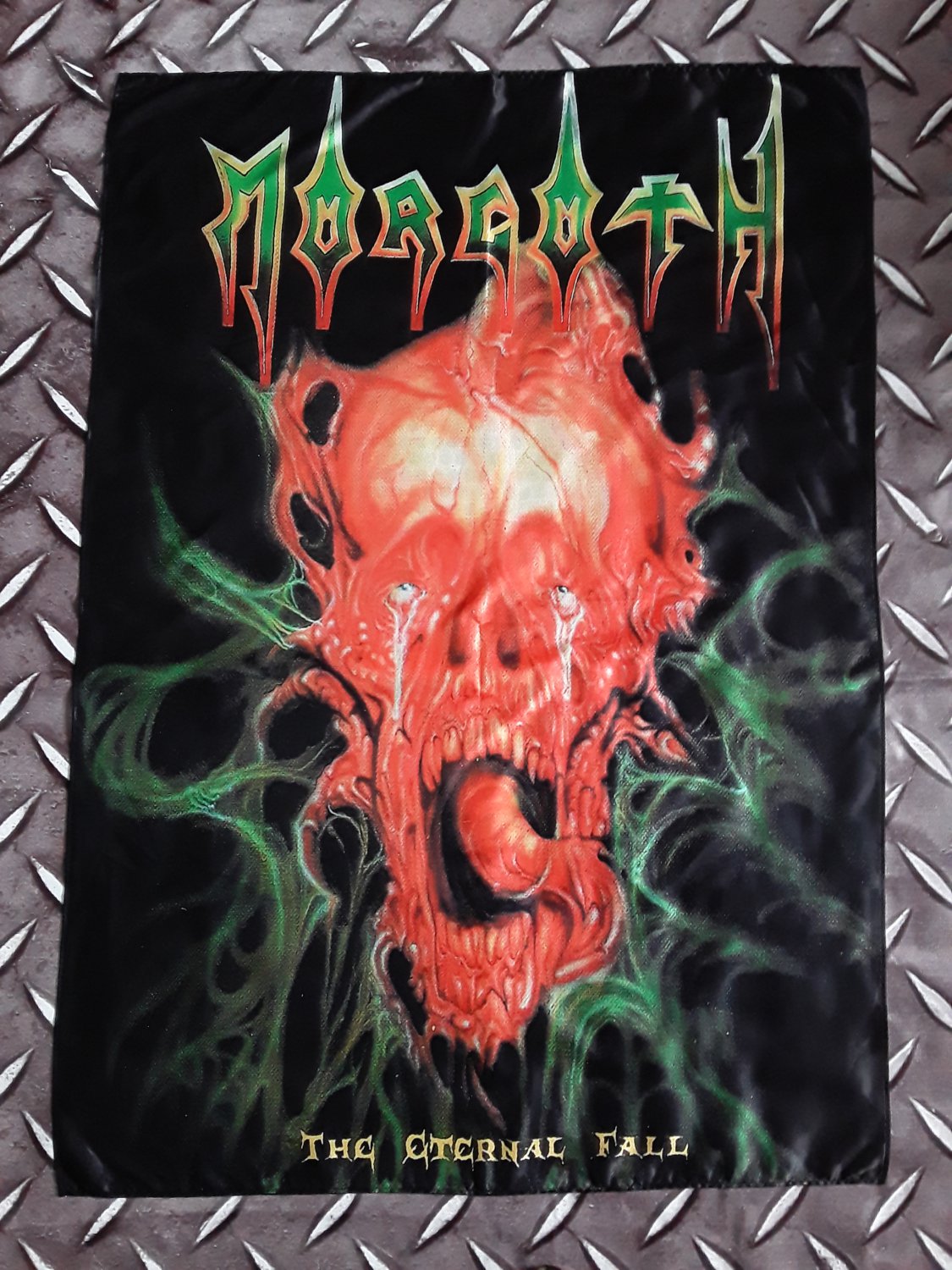 MORGOTH - The eternal fall FLAG cloth POSTER Banner Death METAL Bolt thrower
