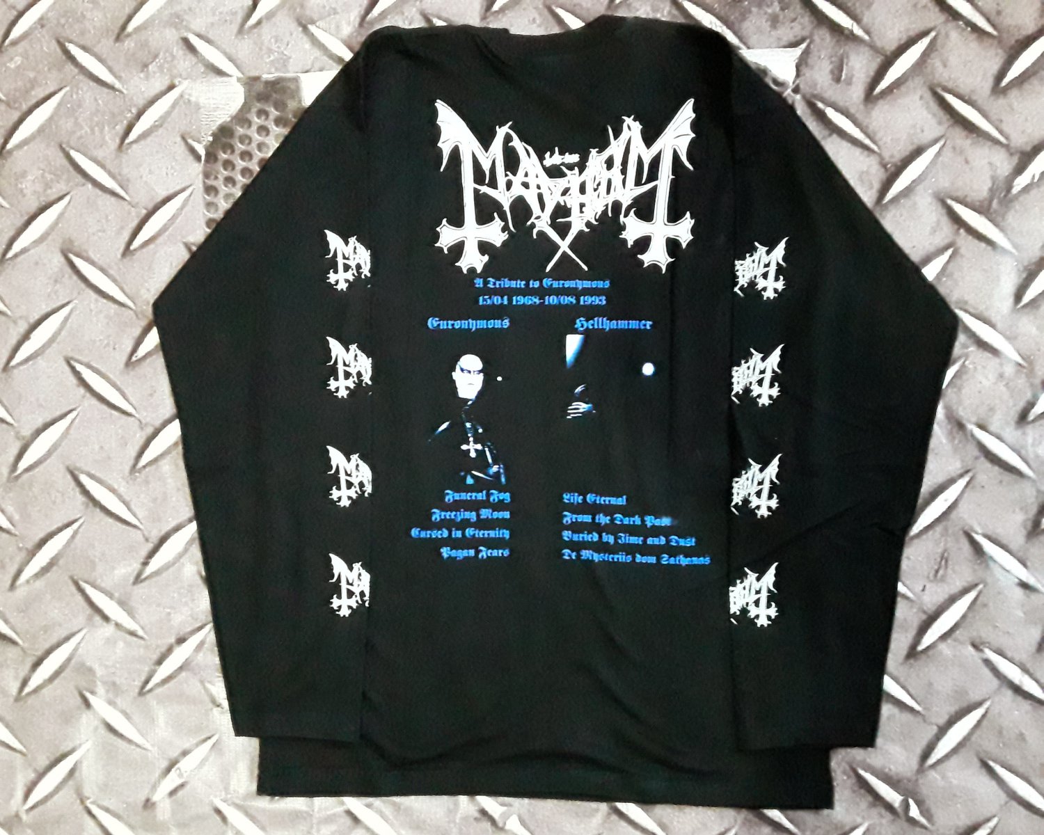 MAYHEM - De mysteriis dom sathanas Long sleeve shirt Black (L) NEW ...