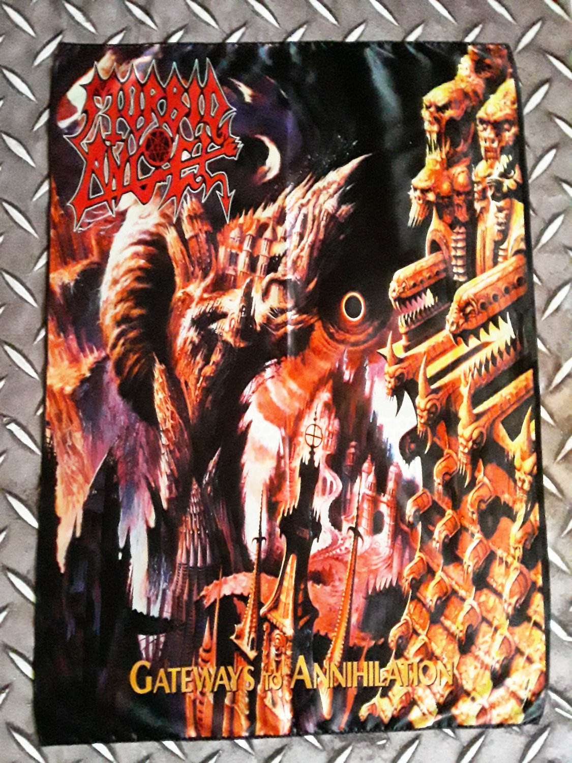 MORBID ANGEL - Gateways to annihilation FLAG Heavy death metal cloth poster