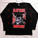 SLAYER - Slaytanic Wehrmacht Long sleeve shirt Black (L) NEW Thrash Metal