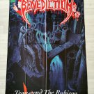 Benediction - Transcend rubicon FLAG Death metal cloth poster Bolt thrower