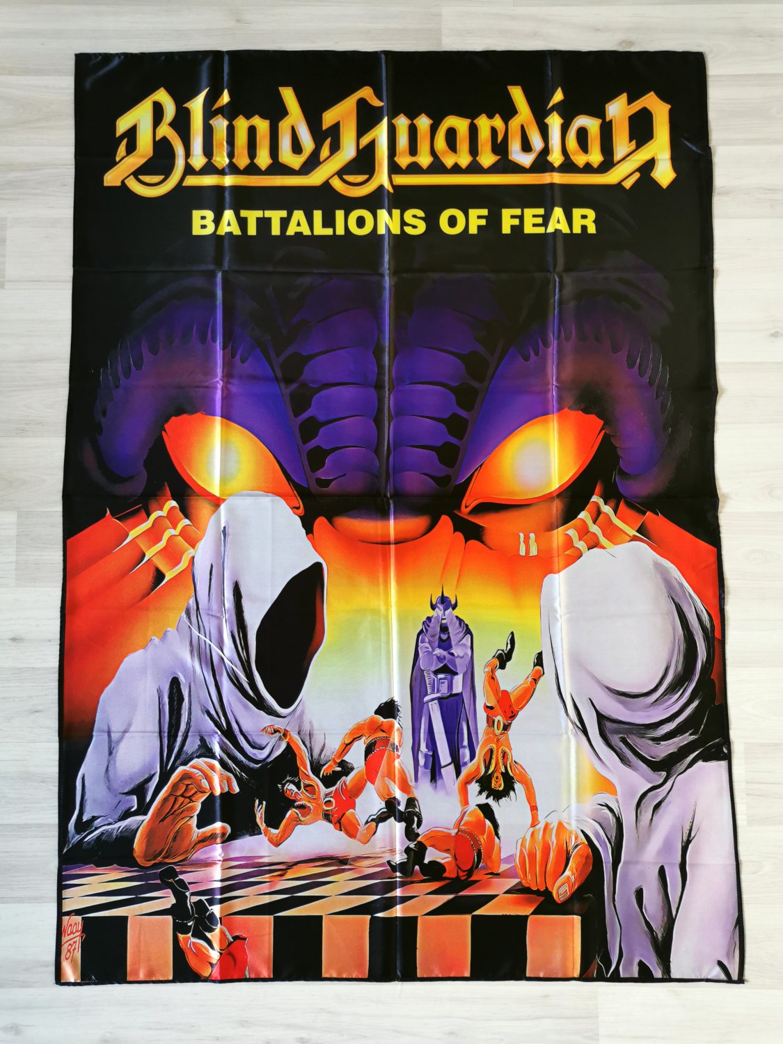 Blind Guardian - Battalions of fear FLAG cloth poster banner Power metal  Helloween