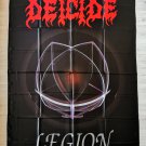 DEICIDE - Legion FLAG Death metal cloth poster banner Cannibal Corpse