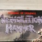 DEMOLITION HAMMER - Epidemic of violence FLAG Thrash metal cloth poster Banner