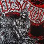 DESTROYER 666 - Wildfire FLAG Black metal cloth poster banner