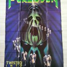 FORBIDDEN - Twisted into form FLAG Thrash Speed metal cloth poster Banner
