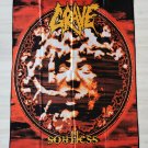 GRAVE - Soulless FLAG Heavy Death metal cloth poster Bolt Thrower