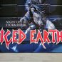 ICED EARTH - Night of the stormrider FLAG cloth POSTER Banner Heavy Power METAL